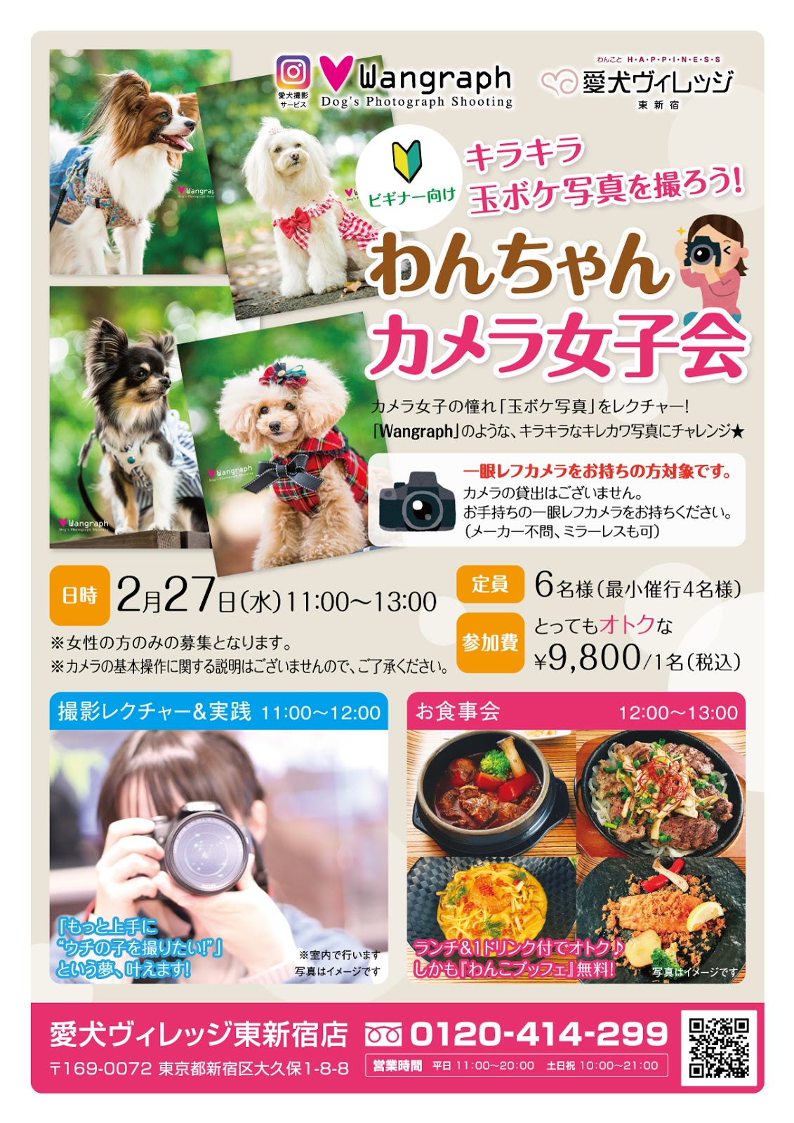 愛犬ヴィレッジ「わんちゃんカメラ女子会」