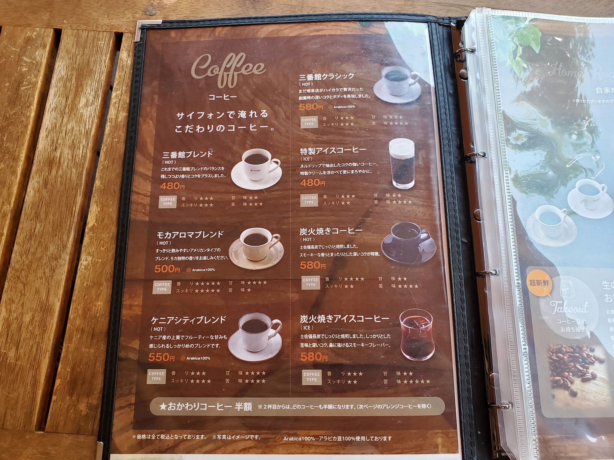 サイフォン式珈琲の店 三番館 Cafe Sanbankan plus香里ヶ丘店