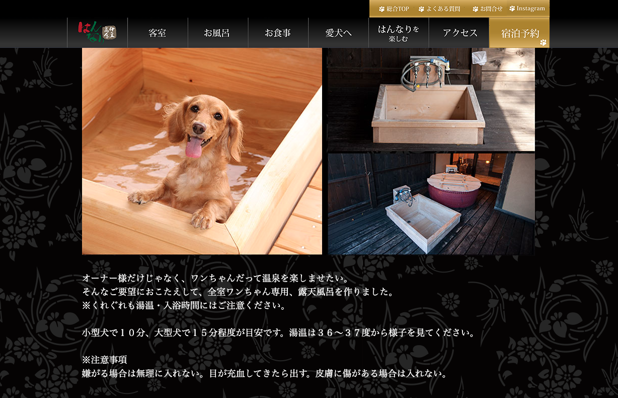 犬と入れる温泉・銭湯・岩盤浴特集