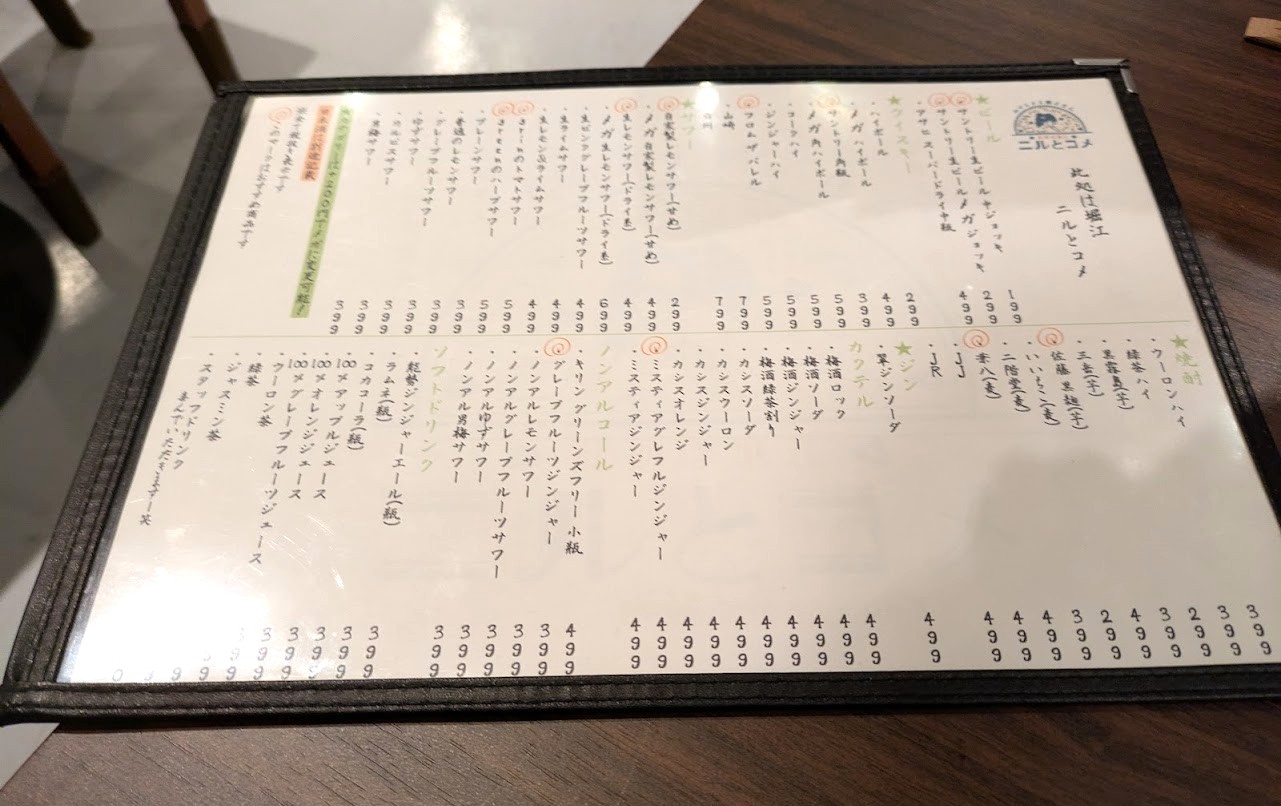 此処は堀江ニルとコメ