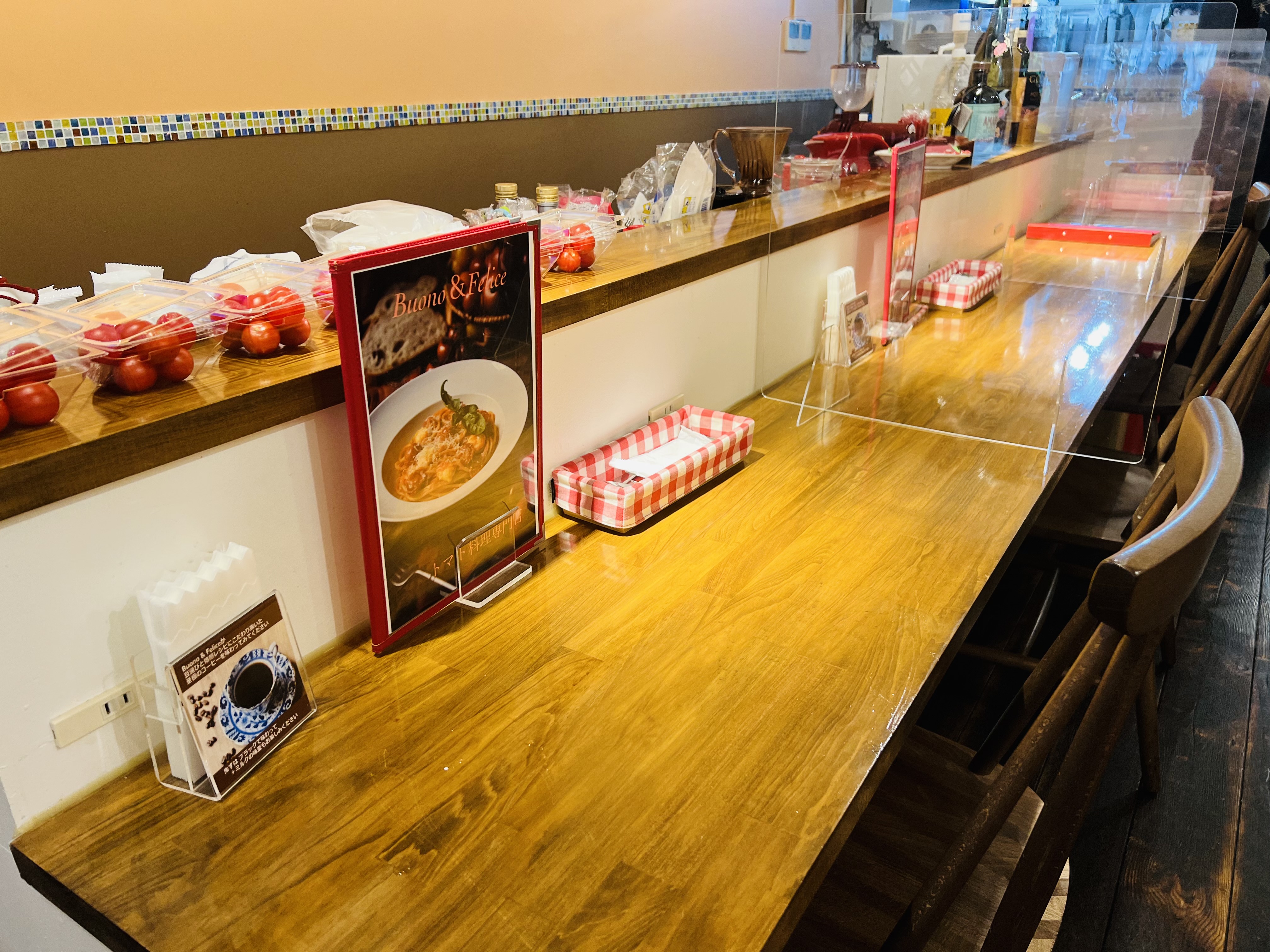 【上野毛駅】プロの料理研究家が考案!絶品トマト料理専門のイタリアンレストラン「ボーノアンドフェリーチェ(Buono