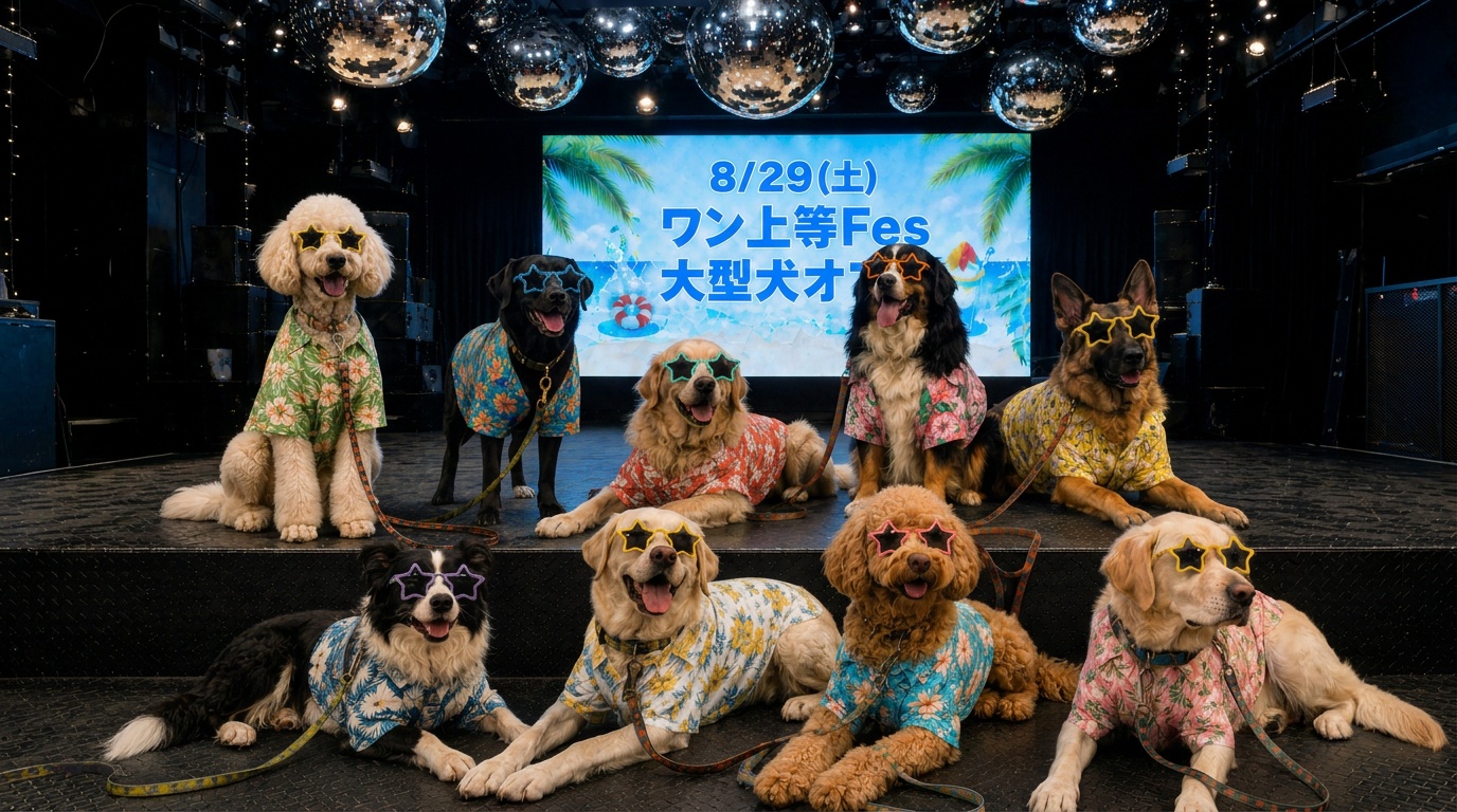 ワン上等Fes 大型犬オフ会