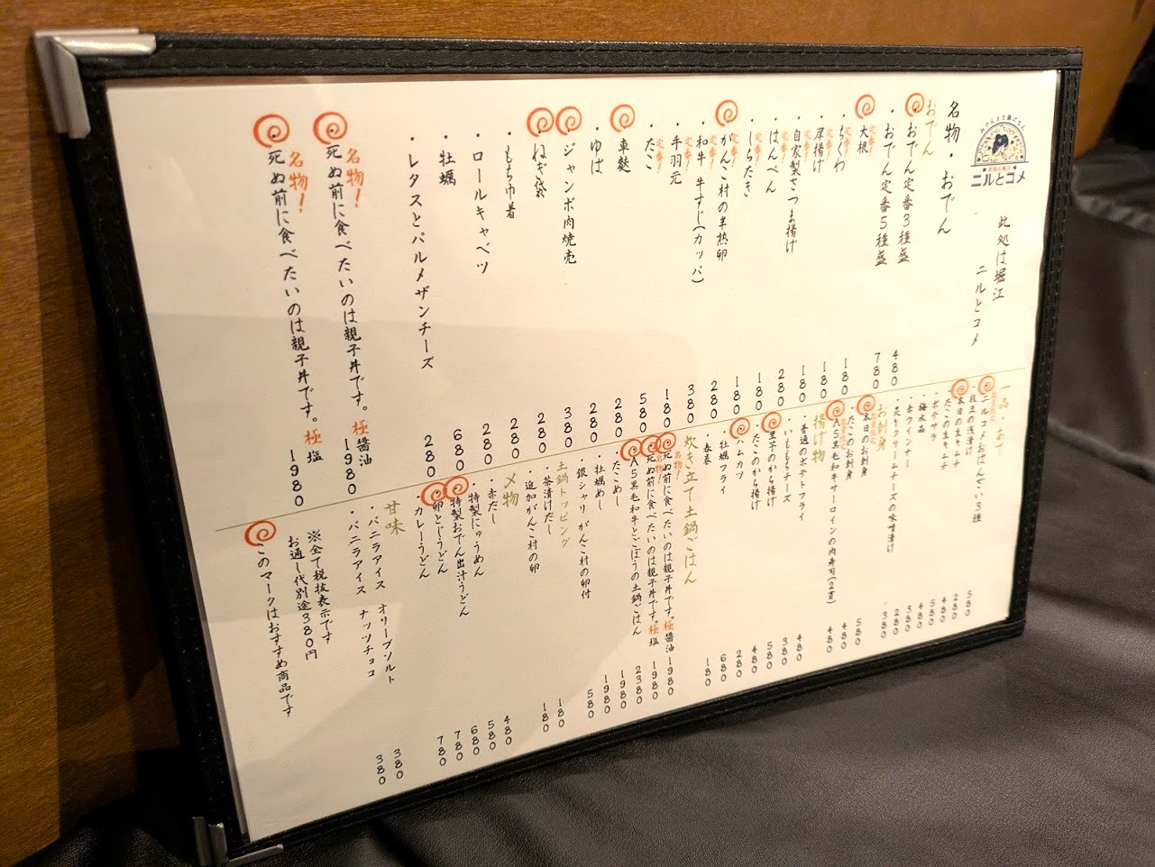 此処は堀江ニルとコメ