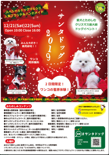 【関東・関西】愛犬とクリスマス気分を満喫できるお店
