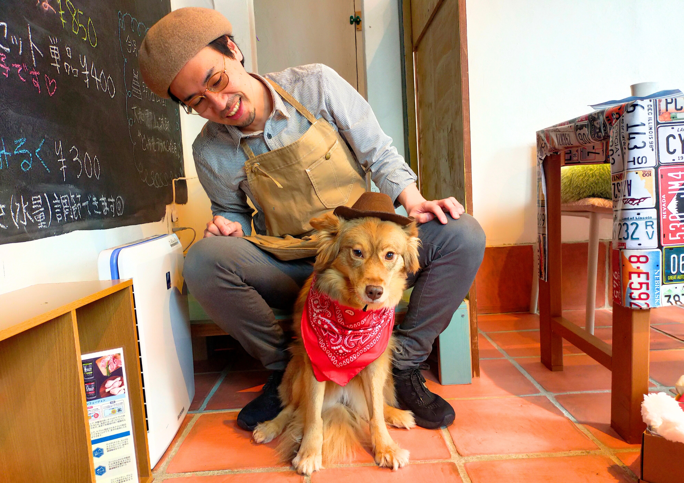 犬連れ専用喫茶ボイボイ